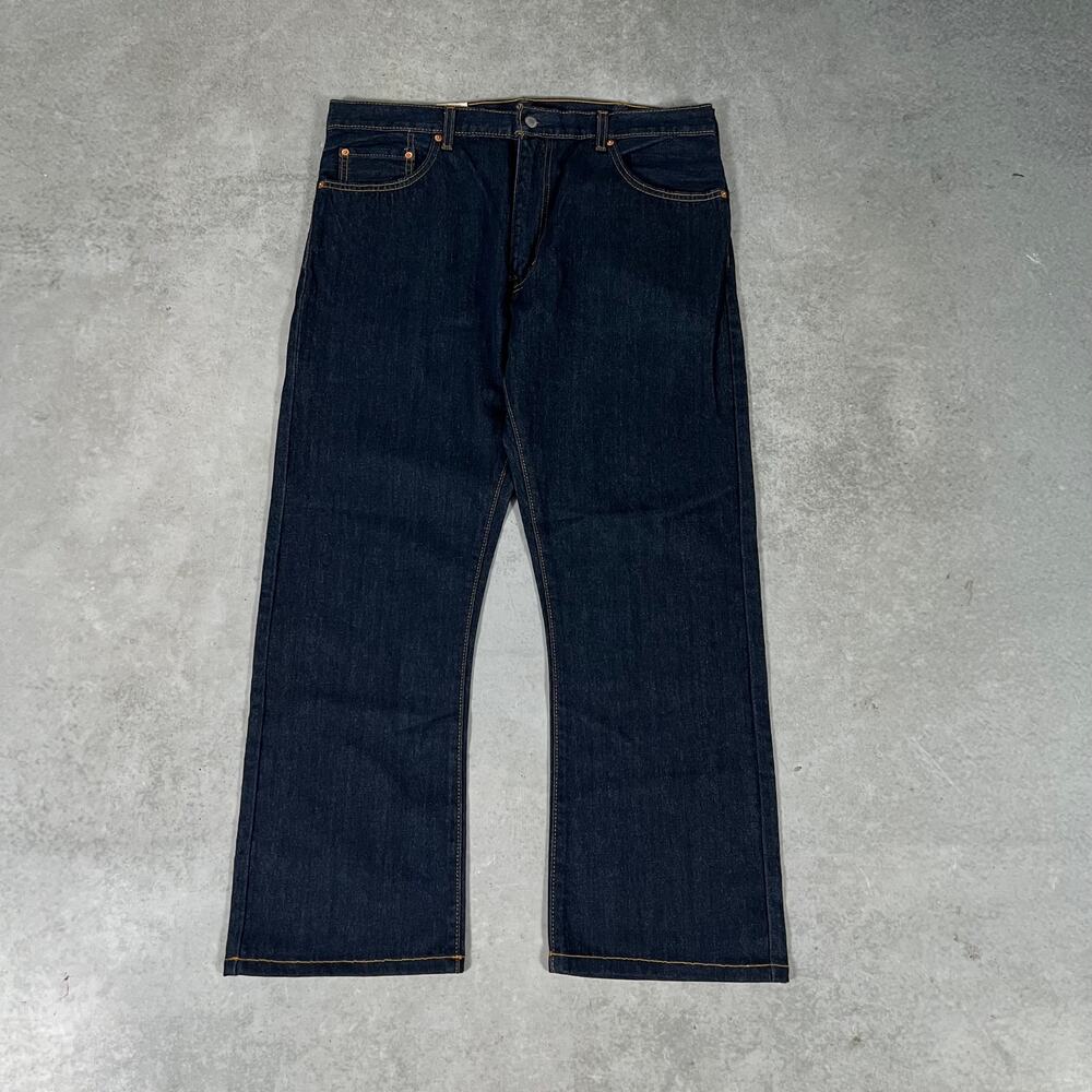 Levis 517 Bootcut Jeans Men's 38x36 NWT Dark Wash Denim Blue